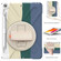 Shockproof Colorful Silicone + PC Protective Case with Holder & Shoulder Strap & Hand Strap iPad 10.2 - 2020 - Green