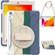 Shockproof Colorful Silicone + PC Protective Case with Holder & Shoulder Strap & Hand Strap iPad 10.2 - 2020 - Green