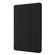 Skin Feel Pen Holder Tri-fold Tablet Leather Case iPad 10.2 2019 / iPad 10.2 2020 / iPad Air 3 / iPad Pro 10.5 - Black
