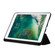 Skin Feel Pen Holder Tri-fold Tablet Leather Case iPad 10.2 2019 / iPad 10.2 2020 / iPad Air 3 / iPad Pro 10.5 - Black