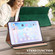 Solid Color Embossed Striped Smart Leather Case iPad 10.2 2019 / Pro 10.5 inch - Green