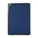 3-folding Skin Texture Horizontal Flip TPU + PU Leather Case with Holder iPad 9.7  - 2018 / 9.7  - 2017 / air / air2 - Navy Blue