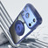 iPhone 17 Pro Max 360 Holder Magsafe Acrylic Hybrid TPU Phone Case - Blue