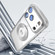 iPhone 17 Pro Max 360 Holder Magsafe Acrylic Hybrid TPU Phone Case - Frosted White