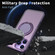 iPhone 17 Pro Max 360-degree Rotating MagSafe Magnetic Holder Phone Case - Purple