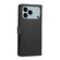 iPhone 17 Pro Max 3-Card Slots Multifunctional Leather Phone Case - Black
