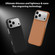iPhone 17 Pro Max 600D Fine Grain Series Carbon Fiber MagSafe Phone Case - Brown