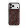 iPhone 17 Pro Max ABEEL Beast Pattern 6D Micro-Embossed MagSafe Genuine Leather Phone Case - Brown