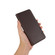 iPhone 17 Pro Max ABEEL Side-Magnetic Litchi Pattern Leather RFID Phone Case - Brown