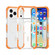 iPhone 17 Pro Max Acrylic Magsafe Magnetic Shockproof Phone Case - Orange