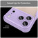 iPhone 17 Pro Max Armor Glaze PC Hybrid TPU Phone Case - Purple