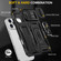 iPhone 17 Pro Max Armor PC + TPU Camera Shield Phone Case - Black