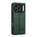 iPhone 17 Pro Max AZNS Magnetic Calf Texture Flip Leather Phone Case - Dark Green