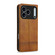 iPhone 17 Pro Max AZNS Magnetic Calf Texture Flip Leather Phone Case - Light Brown