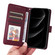 iPhone 17 Pro Max BETOPNICE BN-005 2 in 1 Detachable Imitate Genuine Leather Phone Case - Wine Red