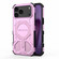 iPhone 17 Pro Max BIBERCAS Real Color Series MagSafe Shockproof Phone Case - Pink