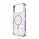 iPhone 17 Pro Max BIBERCAS Transparent Color Series MagSafe Air Bag Shockproof Phone Case - Purple