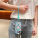 iPhone 17 Pro Max Bright Shadow Magsafe Discoloration Phone Case with Wrist Strap - Purple