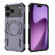 iPhone 17 Pro Max Butterfly Armor MagSafe Magnetic Ring Shockproof Phone Case - Purple