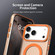 iPhone 17 Pro Max Candy Magsafe PC Hybrid TPU Phone Case - Orange