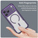 iPhone 17 Pro Max Carbon Fiber Texture MagSafe Translucent Phone Case - Purple