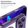 iPhone 17 Pro Max Carbon Fiber Texture MagSafe Translucent Phone Case - Purple