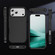 iPhone 17 Pro Max Carbon Fiber Texture Skin-feel Acrylic TPU Phone Case - Black