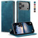 iPhone 17 Pro Max CaseMe 013 Multifunctional Horizontal Flip Leather Phone Case - Blue
