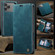 iPhone 17 Pro Max CaseMe 013 Multifunctional Horizontal Flip Leather Phone Case - Blue
