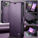 iPhone 17 Pro Max CaseMe 023 Butterfly Buckle Litchi Texture RFID Anti-theft Leather Phone Case - Purple