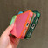 iPhone 17 Pro Max Color Contrast Lens Frame Transparent TPU Phone Case - Purple+Green