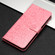 iPhone 17 Pro Max Daisy Embossed Leather Phone Case - Pink
