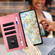 iPhone 17 Pro Max Daisy Embossed Leather Phone Case - Pink