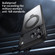 iPhone 17 Pro Max Double Ring MagSafe Magnetic Holder Phone Case - Matte Black