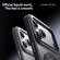 iPhone 17 Pro Max Double Ring MagSafe Magnetic Holder Phone Case - Matte Black