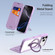 iPhone 17 Pro Max DUX DUCIS Skin X Pro Series MagSafe Ring Holder Leather Phone Case - Purple