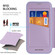 iPhone 17 Pro Max DUX DUCIS Skin X Pro Series MagSafe Ring Holder Leather Phone Case - Purple