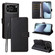 iPhone 17 Pro Max ENKAY RFID Blocking Wallet Kickstand Litchi Texture Leather Phone Case - Black