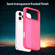 iPhone 17 Pro Max Fanying Series PC Hybrid TPU Translucent Frosted Phone Case - Rose Red