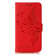 iPhone 17 Pro Max Feather Pattern Litchi Texture Leather Phone Case - Red