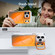iPhone 17 Pro Max Gradient Discolor Lens Kickstand Magsafe Phone Case - Desert Gold