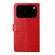 iPhone 17 Pro Max HT01 Y-shaped Pattern Flip Leather Phone Case - Red