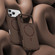 iPhone 17 Pro Max Imitation Original CD Texture Magsafe PC Hybrid TPU Phone Case - Coffee