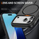 iPhone 17 Pro Max Imitation Original Magsafe PC Hybrid TPU Phone Case - Black