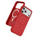 iPhone 17 Pro Max Imitation Original Magsafe PC Hybrid TPU Phone Case - Red
