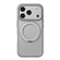 iPhone 17 Pro Max Kalebol Frosted MagSafe Holder Acrylic Hybrid TPU Phone Case - Cobble Grey