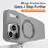 iPhone 17 Pro Max Kalebol Rotating Magnetic Holder MagSafe Phone Case - Black