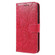 iPhone 17 Pro Max Lace Flower Embossing Flip Leather Phone Case - Red