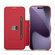 iPhone 17 Pro Max LC.IMEEKE Hon Ancient Series Flip Leather Phone Case - Red