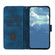 iPhone 17 Pro Max Line Pattern Skin Feel Leather Phone Case - Royal Blue